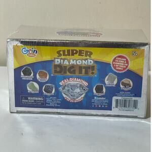 Grin Studios Super Diamond Dig It Real Diamond 1 In 24 Boxes Jewel Gem Box